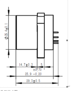 25.4 Accelerometer Dimension