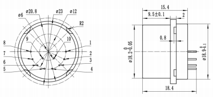 ER-QA-03F High Temperature Dedicated Sensor for Petroleum Inclinometers
