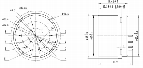 ER‑QA‑03D High‑Temperature Dedicated Sensor for Petroleum MWD (Measurement While Drilling)