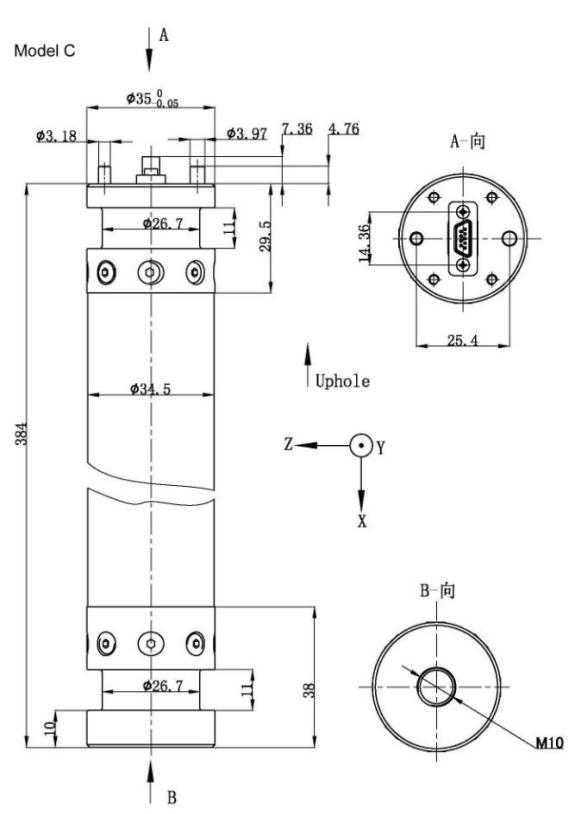 ER-OS-07H High Temperature Fluxgate Directional Sensorly