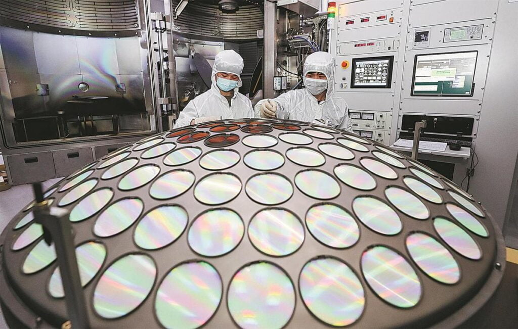 Global Chinese chip chain