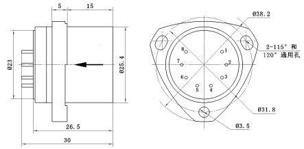 Dimension of Low Cost Quartz Accelerometer