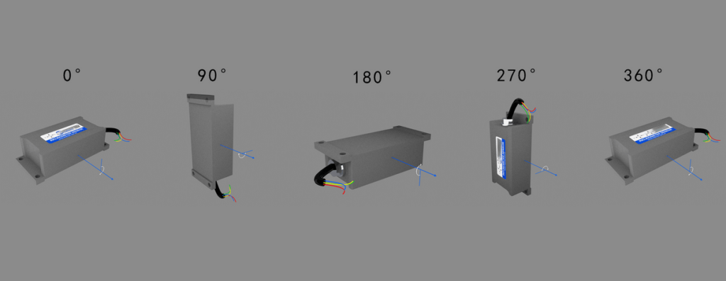 Tilt Sensor for 360°Dip Angle Measurement Under Coal Mine 01