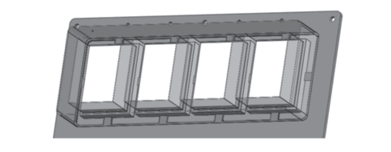 Fig. 7 The heat-simulation result of quartz-flex accelerometer