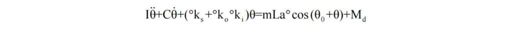 Linear kinematics model