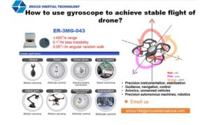 How to use gyroscope to achieve stable flight of drone