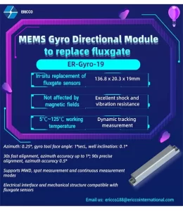 New Product Launch The First Mems Gyro Directional Module To Replace Fluxgate Sensors In Situ