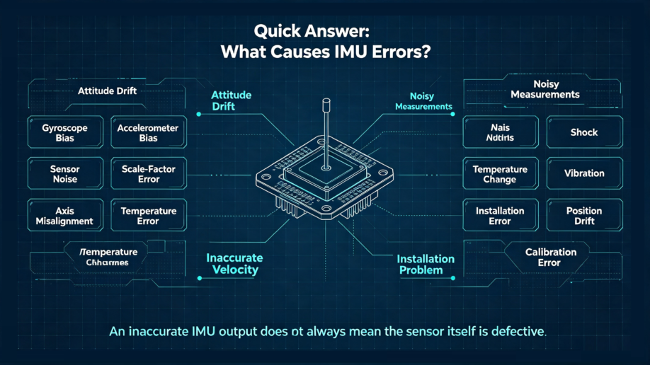 Common IMU Errors: Causes, Symptoms, and How to Improve IMU Accuracy