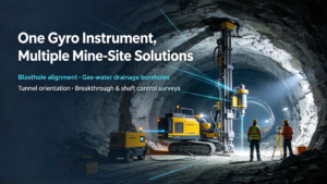 Gyro Drill Alignment in Mines: Why Underground Needs True North
