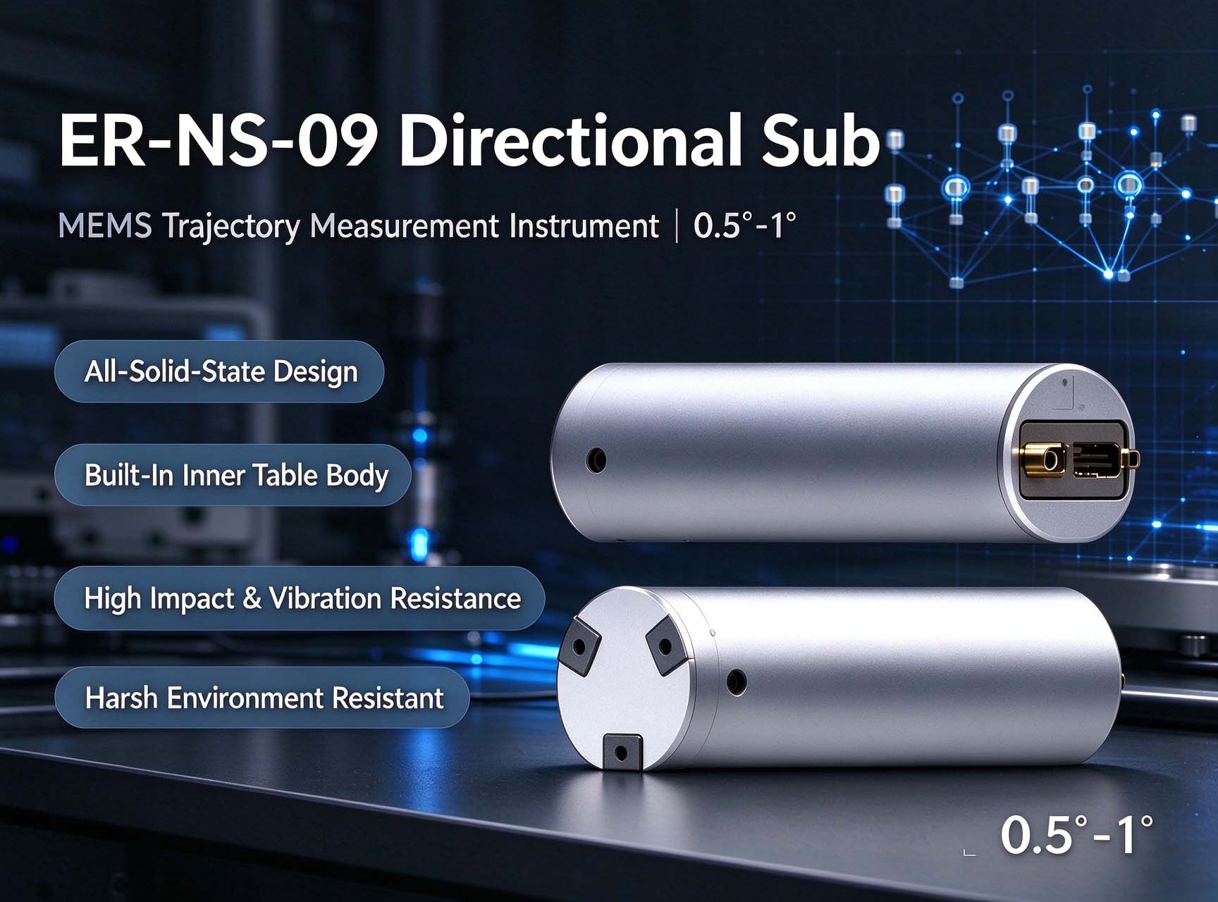 ER-MNS-09 MEMS Directional Module for Mining Trajectory Measurement